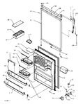 Diagram for 10 - Ref Door Assy