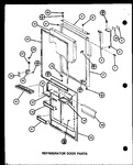 Diagram for 05 - Ref Door Parts