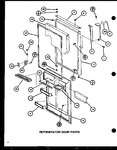 Diagram for 05 - Ref Door Parts