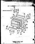 Diagram for 04 - Fz Door Assy 18 Cu. Ft.