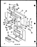 Diagram for 07 - Upper Door Parts