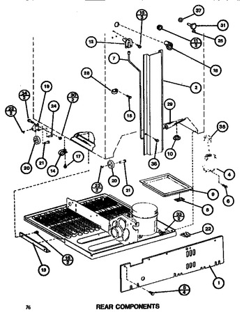 Diagram for TR520H1 (BOM: P7655611W)