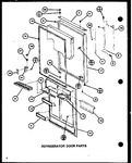 Diagram for 05 - Ref Door Parts