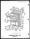 Diagram for 08 - Ref Door Assy 20 Cu. Ft.