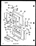 Diagram for 07 - Upper Door Parts