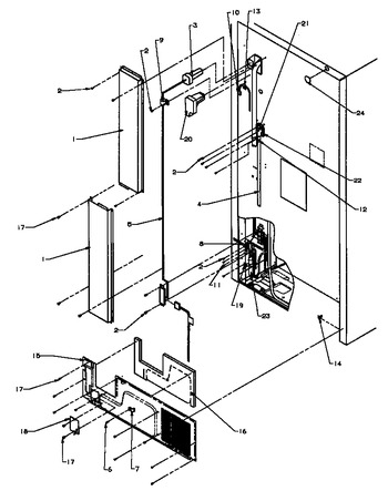 Diagram for TZ21R3W (BOM: P1181501W W)