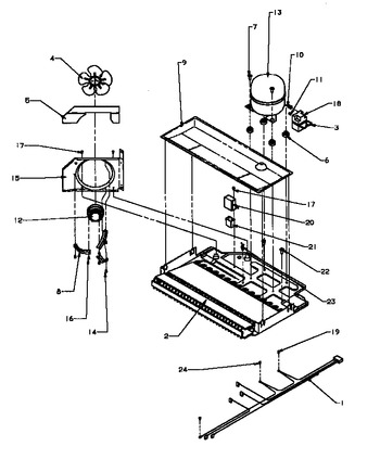 Diagram for TZ21R3W (BOM: P1181501W W)