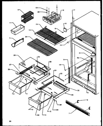 Diagram for TQ18R2L (BOM: P1158410W L)