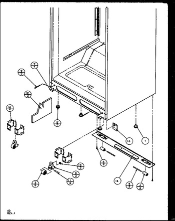 Diagram for TZI21RE (BOM: P1168001W E)