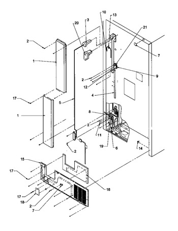 Diagram for THI21S3W (BOM: P1194701W W)