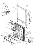 Diagram for 11 - Ref Door Assy