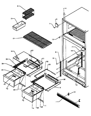 Diagram for TK21R3W (BOM: P1189001W W)