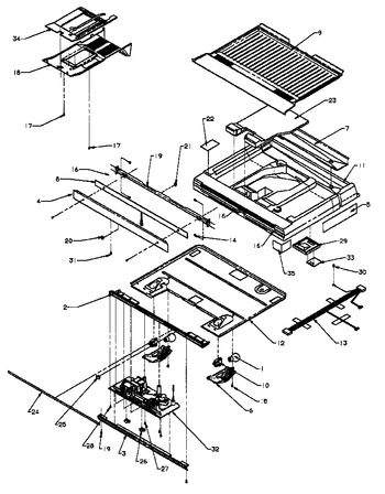 Diagram for TK21R3W (BOM: P1189001W W)