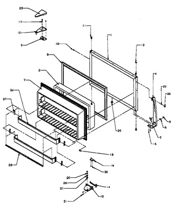 Diagram for TK21R3W (BOM: P1189001W W)