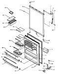 Diagram for 10 - Ref Door