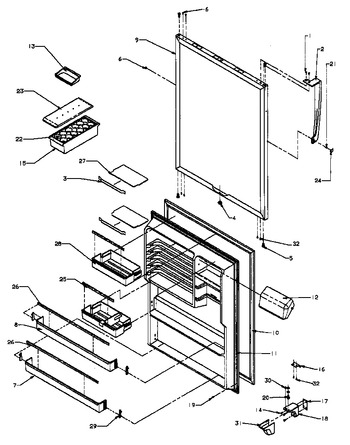 Diagram for TK21R3W (BOM: P1189001W W)