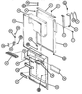 Diagram for TLI18G (BOM: P7553511W)