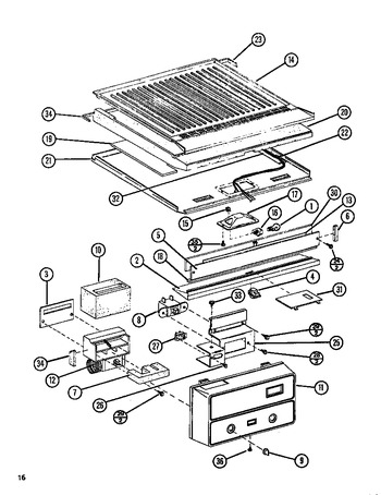 Diagram for TLI18N (BOM: P1106220W)