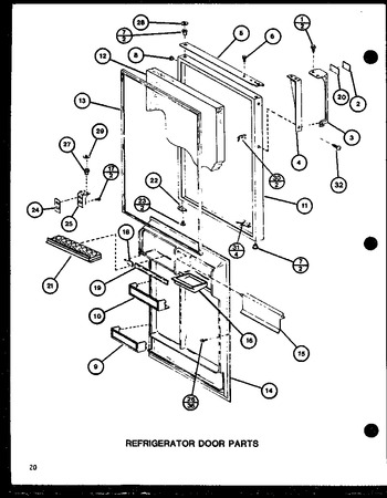 Diagram for TLI20H (BOM: P7711025W)