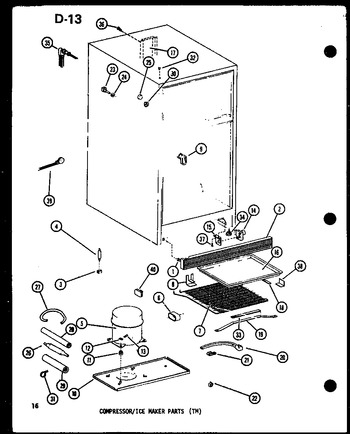 Diagram for TM16EC (BOM: P7464513W C)