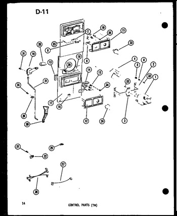 Diagram for TM16EC (BOM: P7464513W C)