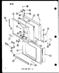 Diagram for 08 - Upper Door Parts Tm