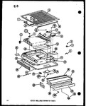 Diagram for 01 - Center Mullion/evap Parts