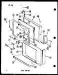 Diagram for 06 - Upper Door Parts