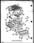 Diagram for 01 - Center Mullion/evap Parts