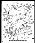 Diagram for 06 - Ref Preezer Functional Parts