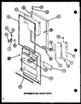 Diagram for 05 - Ref Door Parts