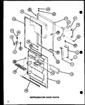 Diagram for 04 - Ref Door Parts