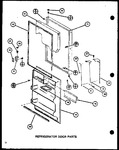 Diagram for 05 - Ref Door Parts