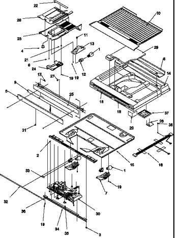 Diagram for TP19AW (BOM: P1300601W W)