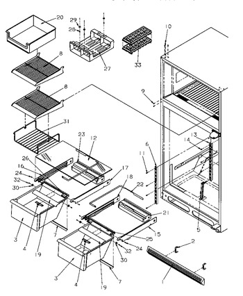 Diagram for TR525SL (BOM: P1182801W L)