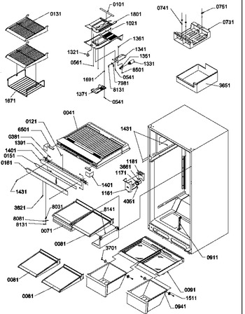 Diagram for TR525SL (BOM: P1182803W L)