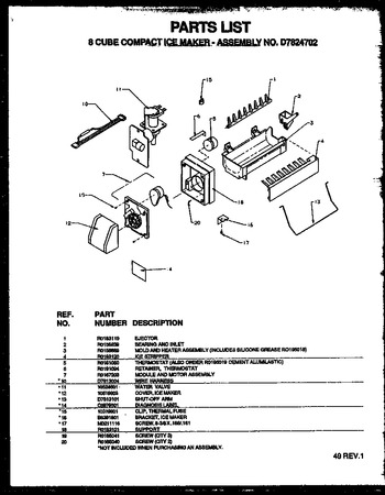 Diagram for TS18R2L (BOM: P1158411W L)