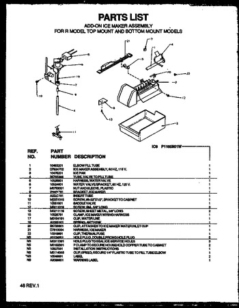 Diagram for TS18R2L (BOM: P1158411W L)