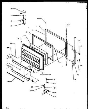 Diagram for TS18RBW (BOM: P1158407W W)