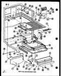 Diagram for 01 - Center Mullion/evap Parts