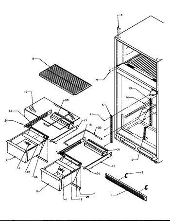 Diagram for TSI18A5 (BOM: P1188201W)