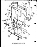 Diagram for 05 - Ref Door Parts