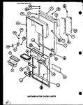 Diagram for 05 - Ref Door Parts