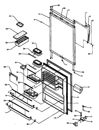 Diagram for TX21A3E (BOM: P1181504W E)