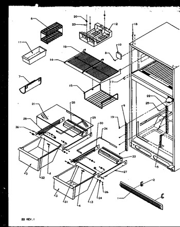 Diagram for TX21R2W (BOM: P1157609W W)