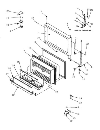 Diagram for TX22S3W (BOM: P1196002W W)