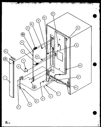 Diagram for TZ18Q2G (BOM: P1156103W G)