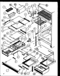 Diagram for 04 - Cabinet Shelving (white