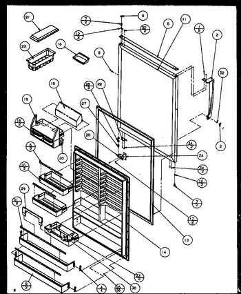 Diagram for TZ21Q2W (BOM: P1111713W W)