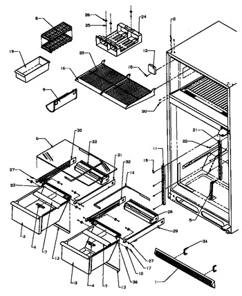 Diagram for TZ19R2E (BOM: P1181901W E)